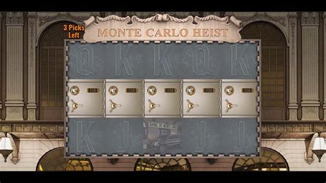 Игровой автомат Monte Carlo Heist  играть бесплатно
